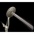 Couradric Handheld Shower Head, 6" Chrome Face 6 Spray Setting Shower