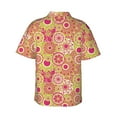 thumbnail image 3 of Goofa Yellow Flowers Hawaiian Shirt for Men, Unisex Summer Beach Casual Short Sleeve Button Down Shirts,Aloha Tropical Floral print shirt-XX-Large, 3 of 9