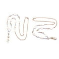thumbnail image 2 of FRCOLOR neck strap Hand Beaded Pine Stone ID Necklace Lanyard Strap String Cell Phone Lanyard Strap String Keyring Lanyard Work Pendant Sweater Chain,34.65"X0.39"X0.39", 2 of 4