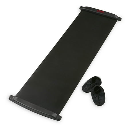 SPRI Slide Board for Minimal Impact Exercises with Carry Bag & Exercise Guide