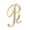 Golden, variant on 1 Pc Fashion Unisex Rhinestone English Letters Alphabet A-Z Brooch Pin Ornament