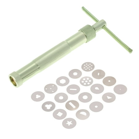 Fondant Sugar - Anself Sugar Paste Extruder with 20 Tips Sugar Craft Fondant Cake Decorating Tool