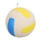 thumbnail image 4 of Pelota divertida para mascotas, juguete interactivo resistente para perros, juguetes de limpieza de dientes para masticar, látex seguro para perros pequeños y medianos, voleibol L, 4 of 13