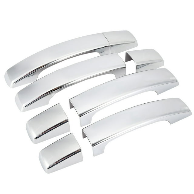 Couvercle de Poignée de Porte Fitfor Land Rover Discovery, 8pcs/set Voiture Brillant Extérieur Poignée de Porte Couvercle de Porte de Voiture Performance Éprouvée
