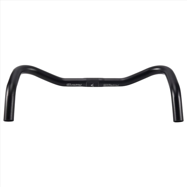 Manillar de Cuerno Bicicleta AleacióN Aluminio 25,4Mm 390Mm para Carretera Engranaje Fijo