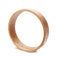 thumbnail image 3 of Toystoory Marco de banjo de arce ligero y práctico, anillo de madera de cobre profesional, repuesto exquisito, pieza de instrumento Musical Accesorios para instrumentos musicales, 3 of 6