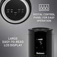 thumbnail image 5 of Holmes 42" Oscillating Digital Tower Fan, 5 Speeds, Remote Control, Matte Black, 5 of 9
