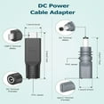 thumbnail image 3 of USB C to DC5521 Power Adapter 20V Input Type C to 5.5x2.1mm Converter 100W Compatible for Satellite Dish, 3 of 8