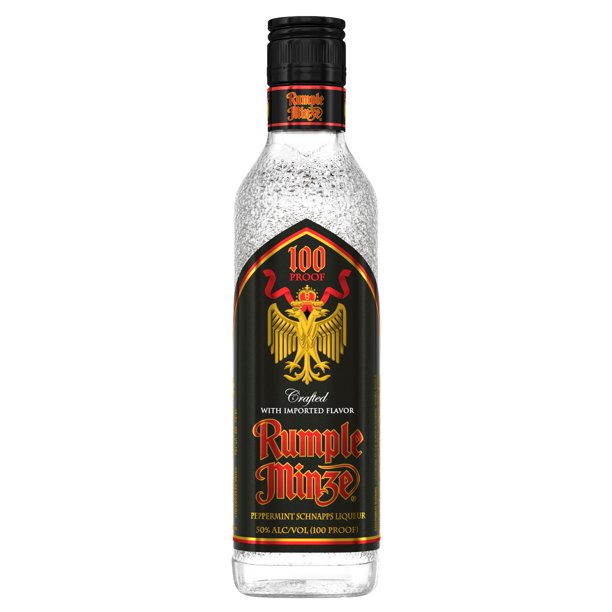 Rumple Minze Peppermint Schnapps, 375 mL (100 Proof) - Walmart.com