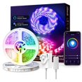 thumbnail image 1 of Led Strip Lights, Smart WiFi RGB LED Lights with 16 Million Colors, Music Sync, Voice/App Control and Works with Alexa and Google Home,32.8 FT Color Changing LED Lights Strip for Party and Christmas, 1 of 8
