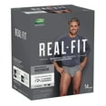 thumbnail image 4 of Depend Real Fit Disposable Underwear Male Waistband Style Small / Medium, 50982, Maximum, 28 Ct, 4 of 9