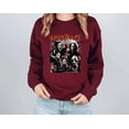 thumbnail image 1 of Sudadera informal sin capucha de manga larga con diseño de grito de Halloween para mujer, chaqueta con cuello redondo para Otoño e Invierno, 1 of 3
