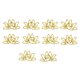 thumbnail image 2 of Clips de oficina, 100 piezas de clips de papel con forma de clip de papel, clips de papel lindos, durabilidad prolongada, 2 of 12