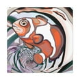thumbnail image 3 of Clownfish Under Sea-glass - Canvas, 3 of 25
