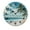 FFclock117, variant on ZXCXRQFa Beach Themed Sea Shell Clock Home Decor Round Wood 10 Inch Wall Clocks Non Ticking Silent Clock Art for Living Room Kitchen Bedroom Decorative