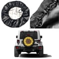 thumbnail image 5 of Foruidea - Funda De Repuesto Para Neumáticos De Girasol Retro A Prueba De Polvo, Para Remolques, Rv, Suv Y Muchos Vehículos De 14 Pulgadas, 5 of 5