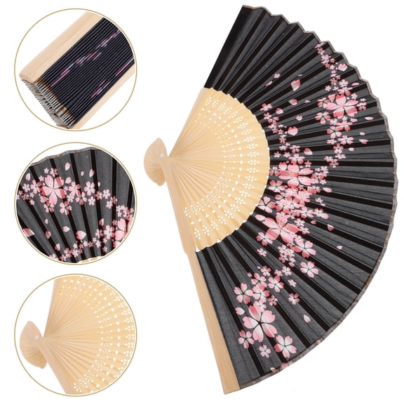 WHAMVOX Birthday Decorations Decorative Folding Fans Women's Bride 37.50X21.00X2.50CM