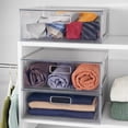 thumbnail image 6 of Mainstays Large Clear Plastic Pull-Out Closet Organizer Drawer, 14 in x 13.78 in x 5.5 in, 6 of 8