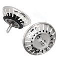 thumbnail image 1 of Set of 2 80mm Kitchen Sink Stopper - 304 SS Stainless Steel Anti-Corrosion for 80mm Sink Drain - Filter, Kitchen Strainer Best for Draining and Anti-B, 1 of 5