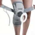thumbnail image 4 of Motionmax Knee Pro - Protective Short-Style Strap-On Knee Sleeve Brace for Fitness, Running, Outdoor Sports & Meniscus Support (Knee Braces Generic), 4 of 6