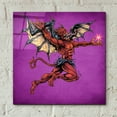 thumbnail image 4 of Epic Art 'Red Devil With Wings' by Flyland Designs, Acrylic Glass Wall Art, 12"x12", 4 of 8