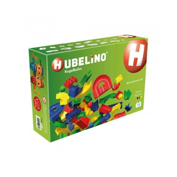 Hubelino 128 Piece Run Elements - The Original Marble Run Expansion Set - Made in Germany