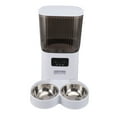 thumbnail image 1 of Automatic Pet Feeder 5L Capacity, Disassemble Cat Dog Feeders with APP Remote Portion Control, 2 Layer Compartment Food Bowl, Timed Cat Food Dispenser for Cat Dog, 1 of 7