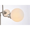 thumbnail image 5 of Hanson 8 lights pendant in polished nickel with frosted shade, 5 of 7