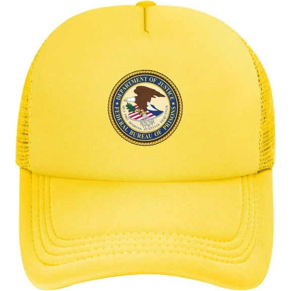 Us Federal Bureau of Prisons Baseball Cap Adjustable Men Hip Hop Hat Girl Baseball Football Sport Cap Unisex Dad Hat