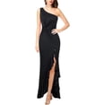 thumbnail image 1 of Vestidos de mujer, vestidos de cóctel sexys de un solo hombro, volantes elegantes, 1 of 4