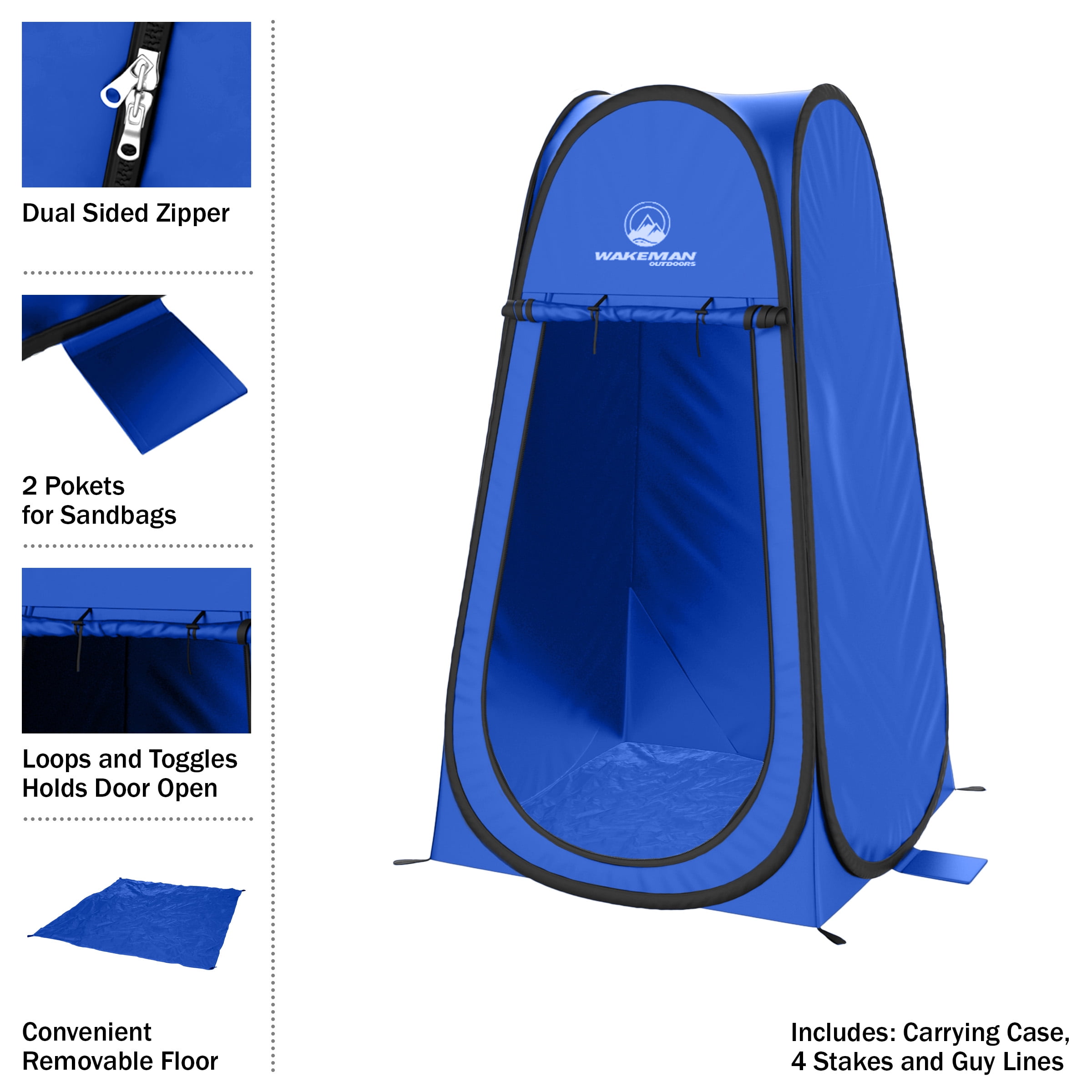Pop up changing top tent for dancers