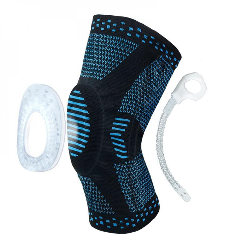 Details about   Knee Sleeve Sport Compression Brace Support Fitness Running Elastic Nylon Pad 