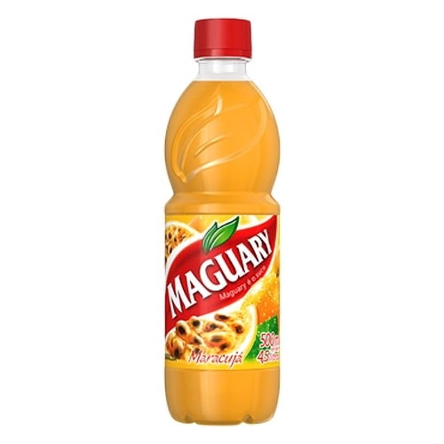 Maguary Passion Fruit Juice Concentrate - 16.9 FL.Oz | Suco Concentrado de Maracujá Maguary - 500ml - (PACK OF 03)