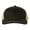 Black, Light Gold, variant on - Adjustable Snapback Trucker Mesh Cap, Brown / Khaki