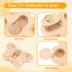 thumbnail image 4 of Juguetes de madera para mascotas pequeñas: 4 en 1, juego interactivo para olfatear golosinas, juguete de estimulación mental para cobayas, conejos, hámster, ratas, azúcar, dorados, 4 of 7