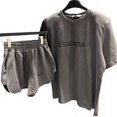 thumbnail image 1 of Short-sleeved Shorts Suit Letter Loose Short-sleeved For New Year As, 1 of 5