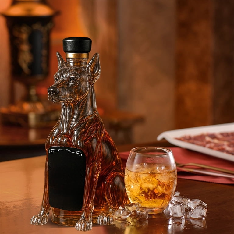 スキーバック　ドーベルマン スキーバック ドーベルマン Whiskey Bottle Doberman 10oz Novelty