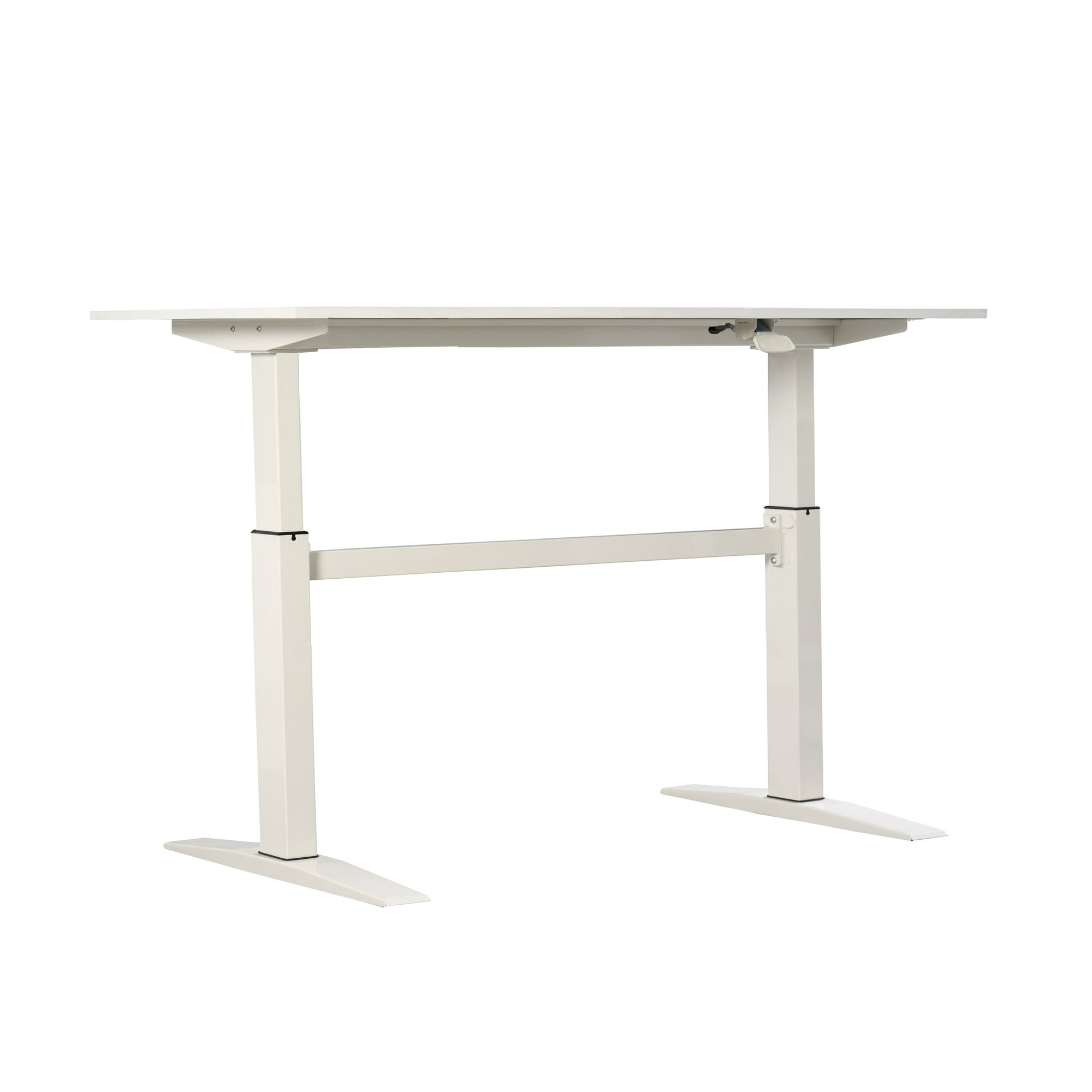 47" Tech Desk Standing and Adjustable Desk, White