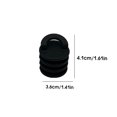 thumbnail image 4 of Kayak scupper stopper drenaje canoa dinghy yate drenaje plástico acanalado accesorios de bung al aire libre rafting remo 4pcs kenally OD002913-00, 4 of 6
