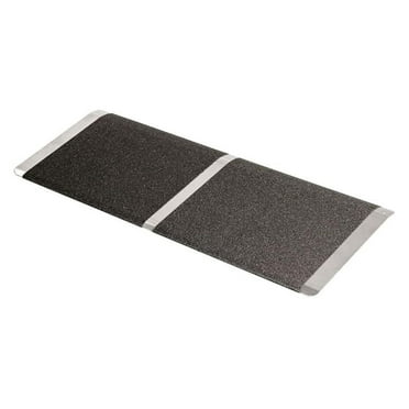 2" High, 32" Wide Solid Aluminum Mobility Threshold Ramp for Wheelchairs, Scooters, and Power Chairs
