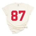thumbnail image 6 of Football Jersey 87 - Womens Garment Dyed Tee, 6 of 15