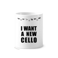 thumbnail image 1 of Quiero un nuevo violonchelo Taza de cepillo de dientes, 1 of 3