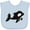 AE-Light Blue, variant on Inktastic Cute Baby Orca Boys or Girls Baby Bib