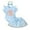 Blue, variant on HNMKIU Easter Toddler Girl Outfit My First Valentines Easter Outfit for Baby Girls 3-Piece Party Dress Set with Ruffle Romper and Tutu Skirt Blue,6-12 Months