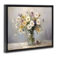 thumbnail image 3 of Stupell Industries Farmhouse Wildflowers in Glass Jar Black Floating Frame Canvas Art, 31 x 25, by Franklyn Gregory, 3 of 8