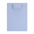 thumbnail image 2 of Ruve Twin Mattress, Standard Pillow, Memory Foam, Light Blue 7 Inch, 2 of 5