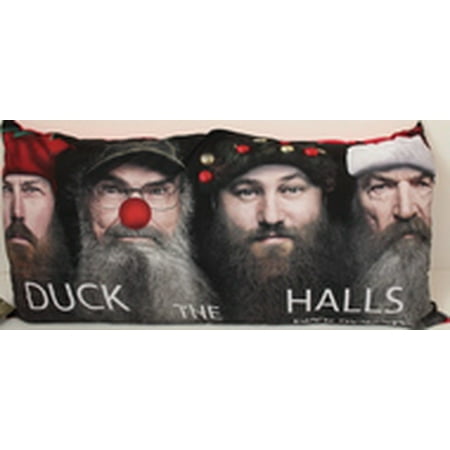 Duck Dynasty Duck The Halls Microfiber Body Pillow Walmart Com