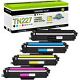 thumbnail image 1 of Paquete de 4 cartuchos de tóner compatibles de repuesto para Brother TN227, TN227BK, TN227M, TN227Y, TN223C y TN-223, compatibles con impresoras MFC-L3770CDW, MFC-L3750CDW, HL-L3290CDW y HL-L3270CDW, 1 of 8