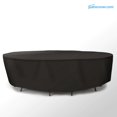 thumbnail image 2 of Patio Extra Large Waterproof Round Oval Table & Chair Cover - Outdoor Patio Table Chair Combo Washable - Heavy Duty Furniture 124 Inch Combo Cover, 2 of 6