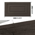 thumbnail image 5 of Door Mat for Muddy Paws Indoor Entrance, Absorbs Moisture and Dirt Low-Profile Doormat, Washable Mat Front Door mat for Floor Home Entryway (32x20 Inches, Brown), 5 of 6